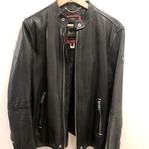 Real cowhide leather Diesel motorcycle jacket. Only worn a handful of times